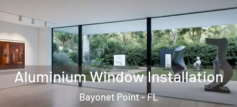 Aluminium Window Installation Bayonet Point - FL