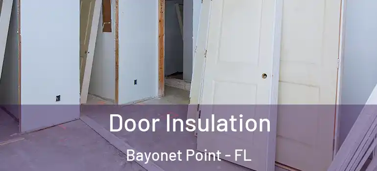  Door Insulation Bayonet Point - FL