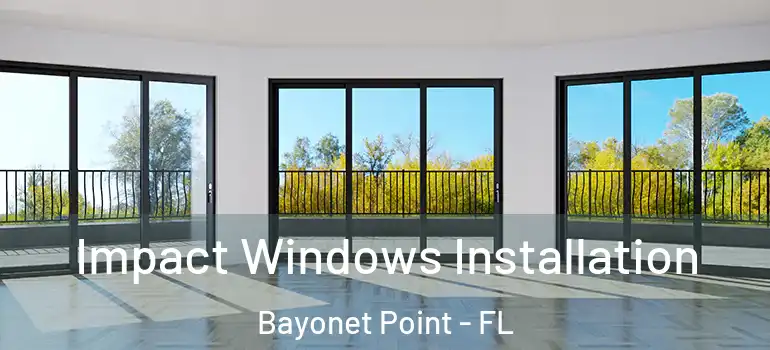 Impact Windows Installation Bayonet Point - FL