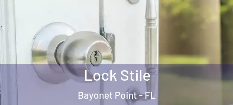 Lock Stile Bayonet Point - FL