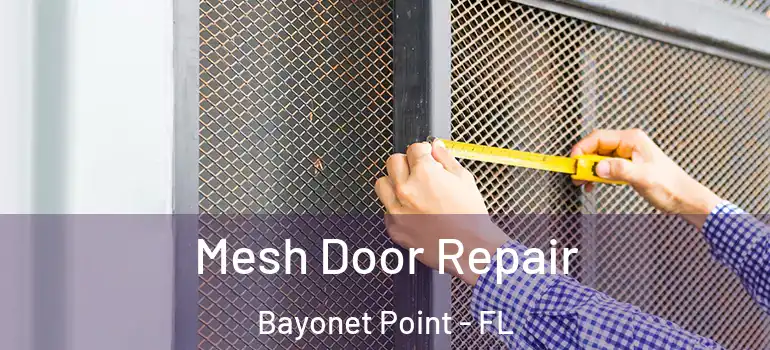 Mesh Door Repair Bayonet Point - FL