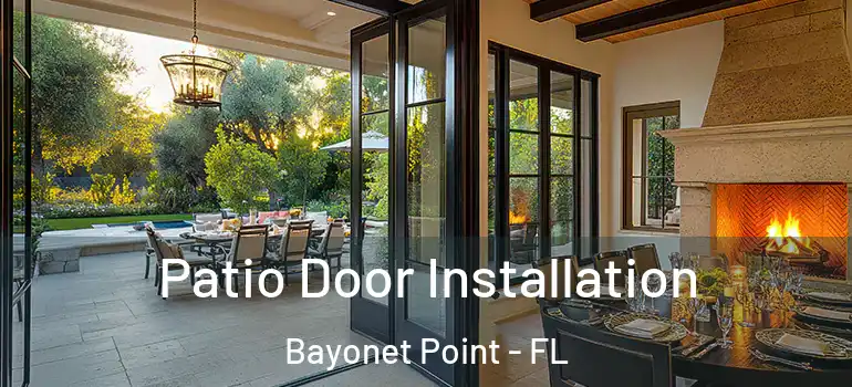 Patio Door Installation Bayonet Point - FL