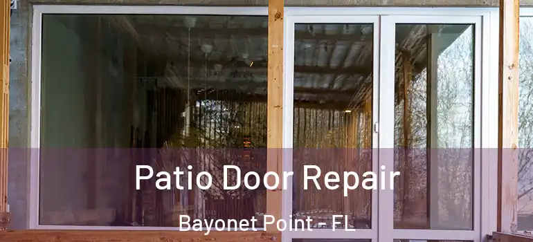  Patio Door Repair Bayonet Point - FL
