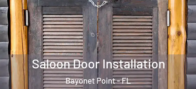 Saloon Door Installation Bayonet Point - FL