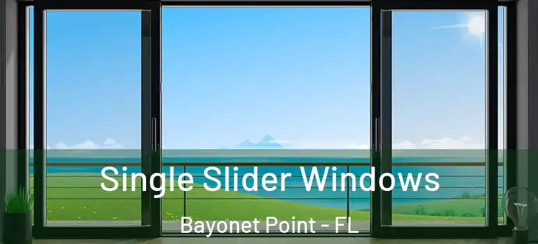 Single Slider Windows Bayonet Point - FL