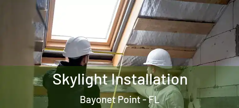 Skylight Installation Bayonet Point - FL