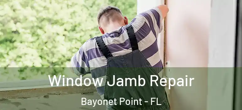 Window Jamb Repair Bayonet Point - FL