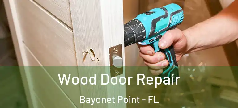 Wood Door Repair Bayonet Point - FL